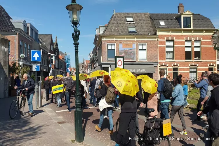 Vrijheidsmars door Alkmaar