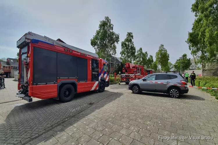 Brand in woning Biesboschstraat