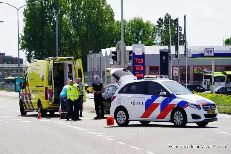 Fietser aangereden op Helderseweg