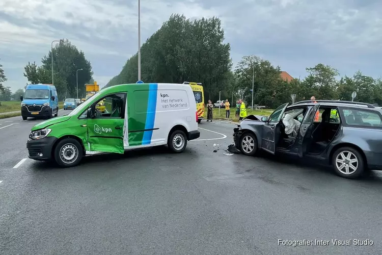 Ongeval op de Noordervaart richting Stompetoren