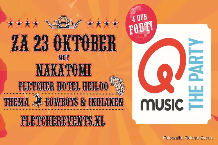 Qmusic the Party XL – 4uur FOUT! komt naar Heiloo!