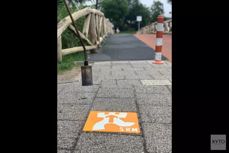 Uitbreiding stoeptegel wandelroutes in Alkmaar
