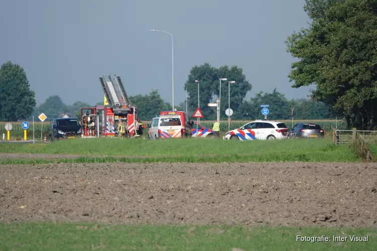 Motorrijder zwaargewond in Oudkarspel