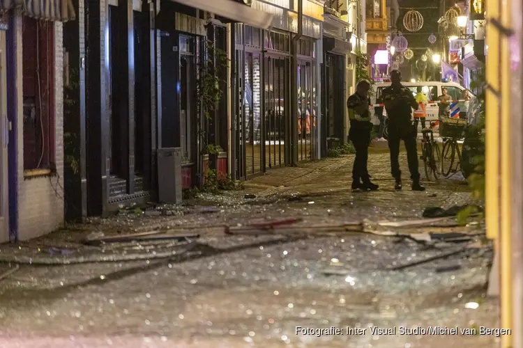 Ravage na plofkraak in centrum van Alkmaar