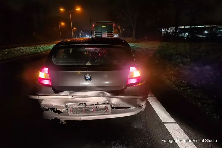 Kopstaart-botsing op N508 (Nollenweg)