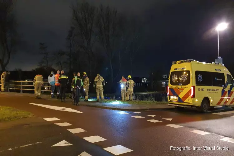 Scootmobiel langs het water Oudorp aangetroffen