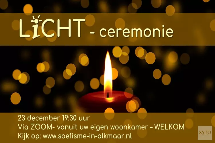 Online Lichtceremonie van Soefi Contact Alkmaar