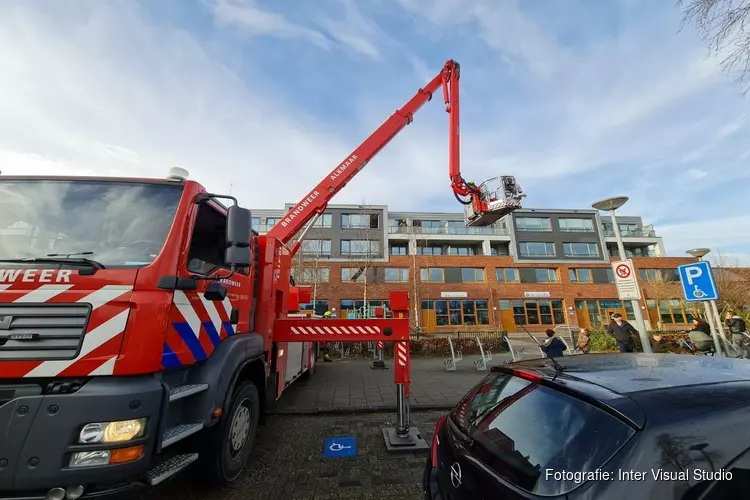 Brand in appartement in Alkmaar "door roken"