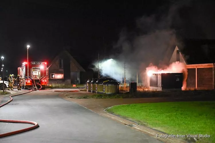 Brand op terrein van Landal vakantiepark in Schoorl