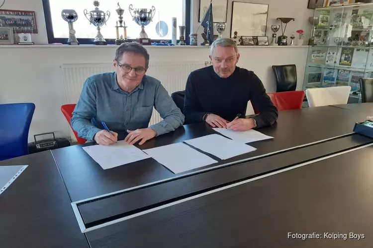 Rob Klanker tekent contract bij Kolping Boys