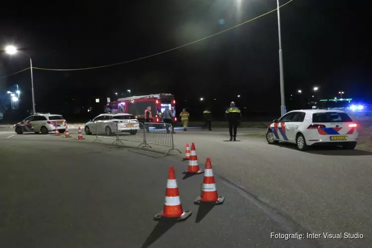 Brandweer- en politie-inzet na brandje bij Alkmaarse vaccinatietent