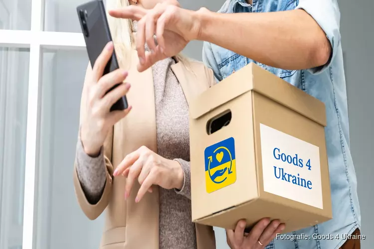 Lancering online marktplaats ‘Goods4Ukraine’ voor vluchtelingen uit Oekraïne