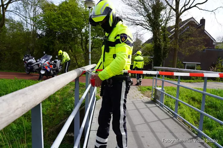 Scooterrijder onderuit na achtervolging in Alkmaar