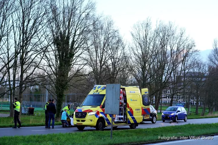 Motorrijder onderuit op de N9 bij Alkmaar