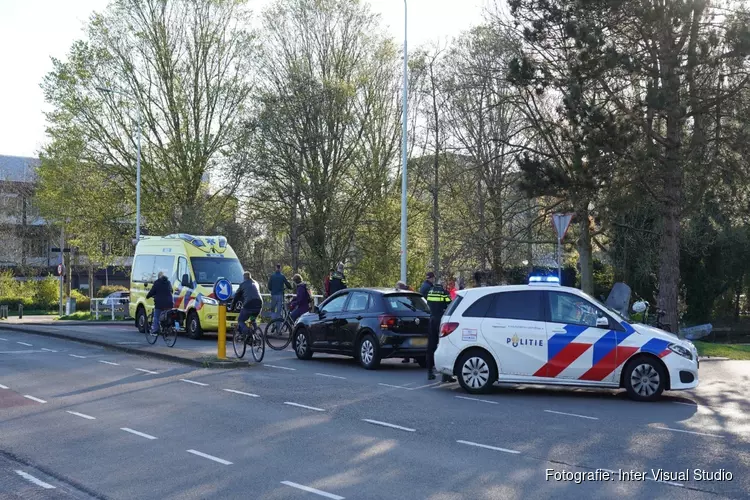 Fietser aangereden op Beethovensingel