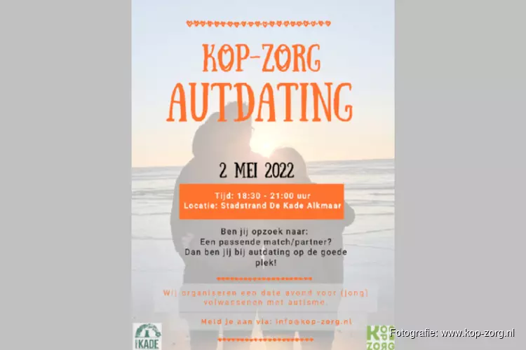 ‘Kop-Zorg organiseert een date avond voor jongeren (18+) met autisme’ 