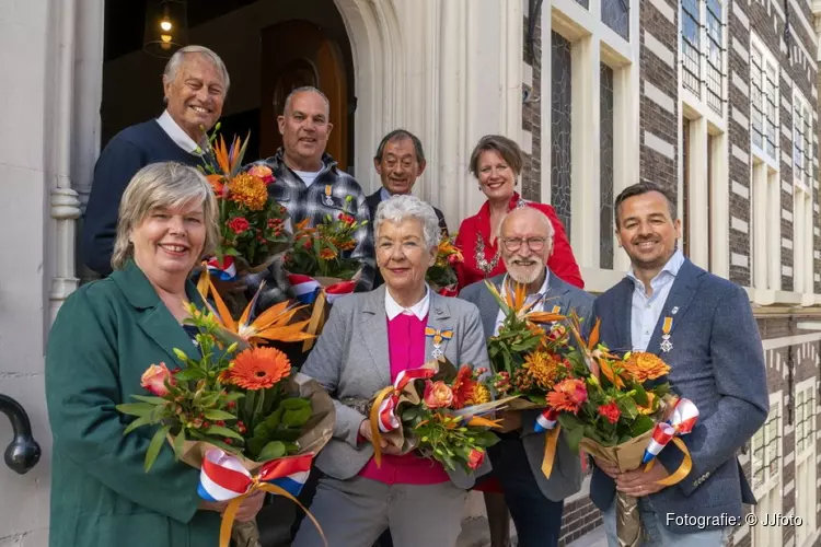 Lintjesregen 2022: 10 Koninklijke Onderscheidingen in gemeente Alkmaar