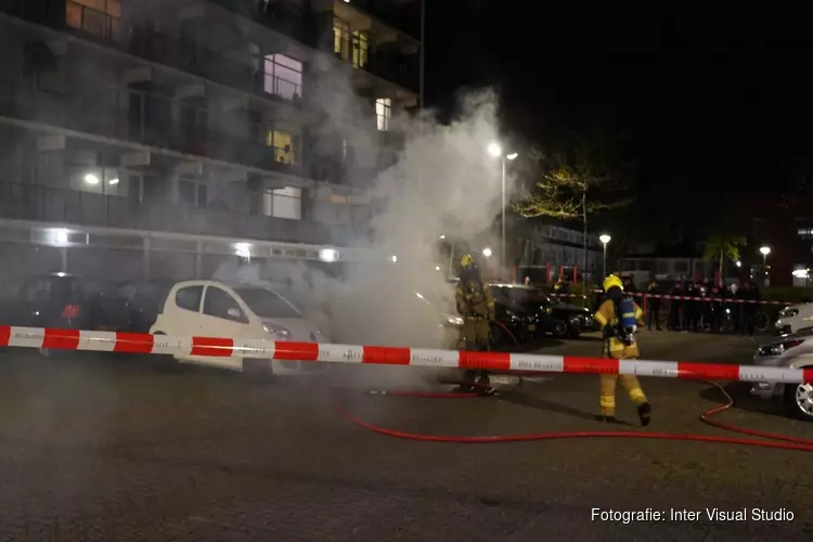 Opnieuw autobrand in Percivalstraat