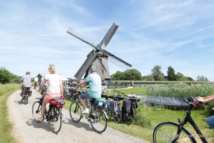 Nieuwe theatrale fietsroute in het Land van Leeghwater