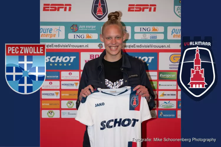 Zoe Brouwer van PEC Zwolle naar VV Alkmaar