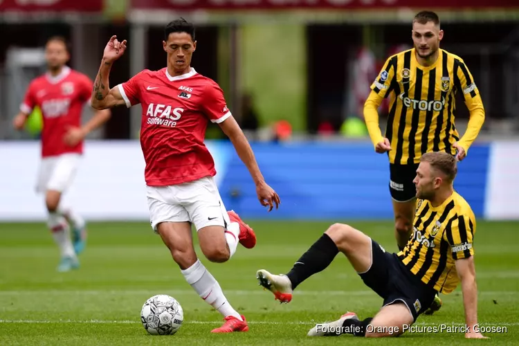 Getergd AZ laat Vitesse kansloos en grijpt laatste Europese ticket