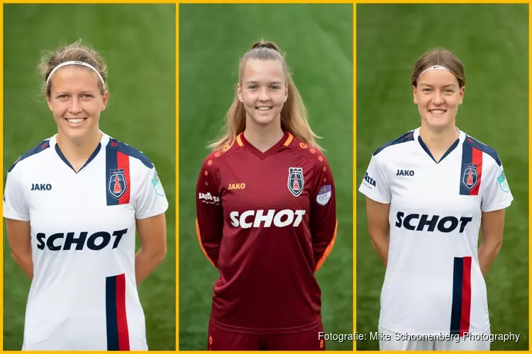 Drie speelsters VV Alkmaar in selectie Oranje onder 20