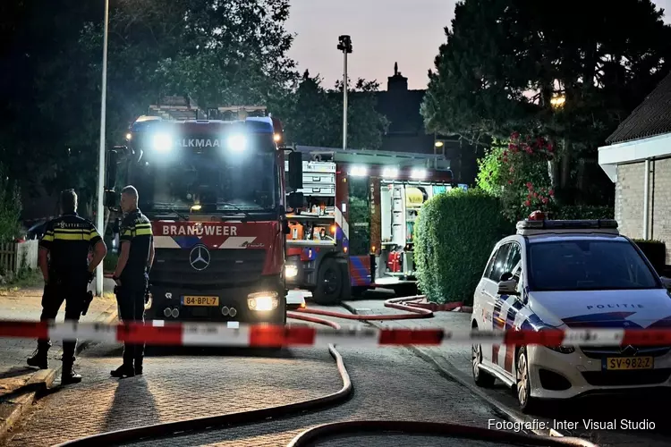 Brand in woning Haviksweg