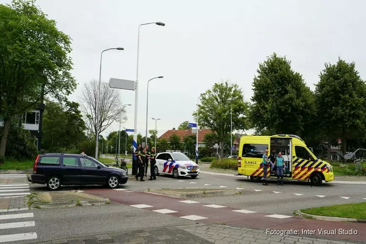 Fietsster aangereden op rotonde Bergerweg