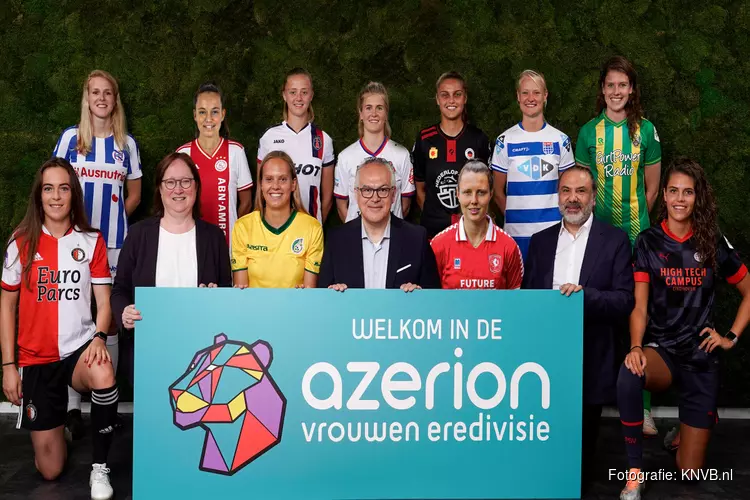 Vrouwen Eredivisie presenteert ambitieus Azerion als nieuwe naamgevend partner