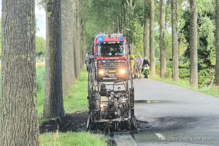 Canta door brand verwoest op Noordervaart