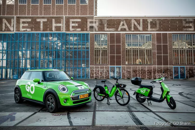 GO Sharing start met elektrische deelscooters in Alkmaar