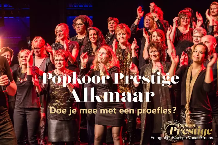 Proeflessen Popkoor Prestige Alkmaar