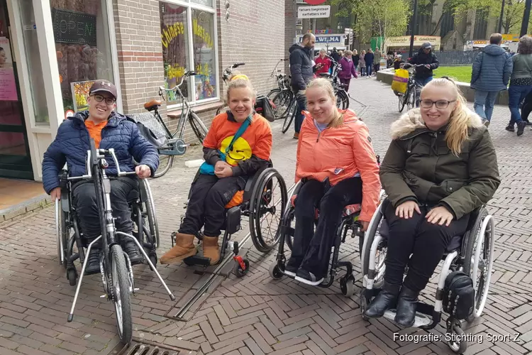 Jongeren organiseren Rolstoel Experience in Alkmaar