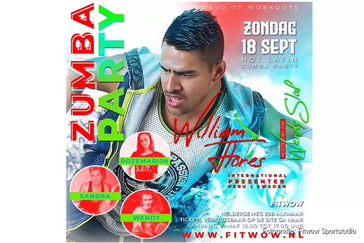 Zumbaparty 18 September Alkmaar