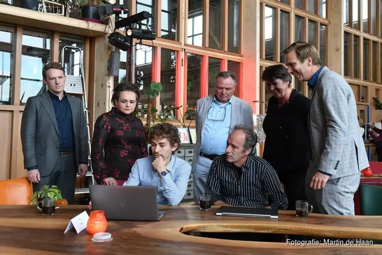Staatssecretaris opent digitale tweeling Alkmaar