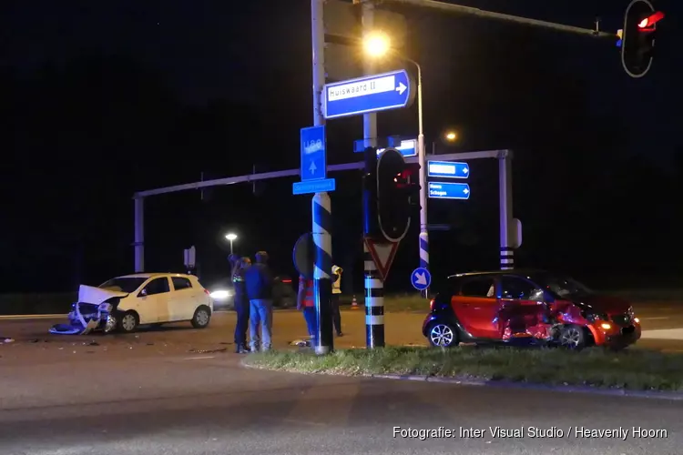 Twee gewonden bij aanrijding in Alkmaar