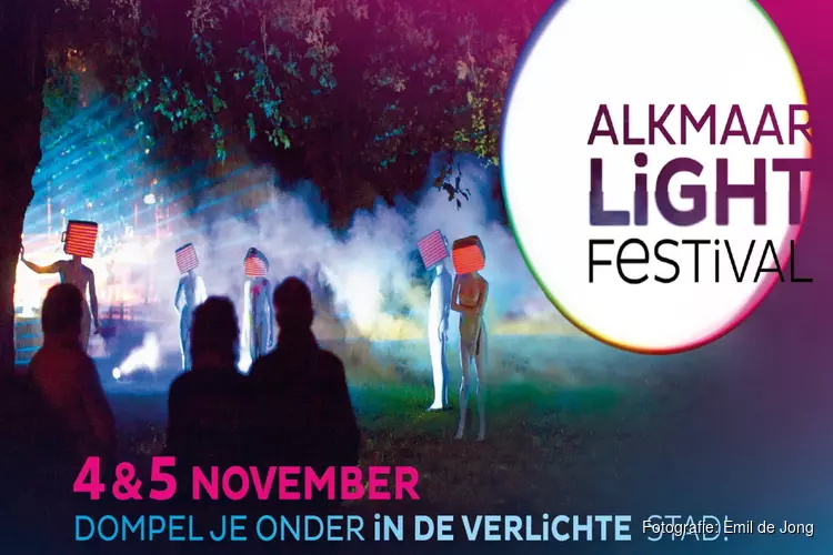 Spectaculaire projectieshow op de prachtige Ringersfabriek tijdens het Alkmaar Light Festival
