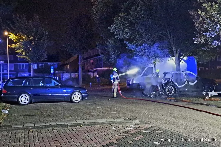 Auto in brand aan Arcadialaan in Alkmaar