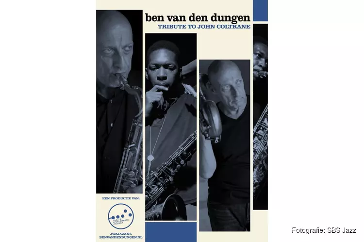 Stadsfabriek Jazz presenteert: Ben van den Dungen quartet: “Tribute to John Coltrane”