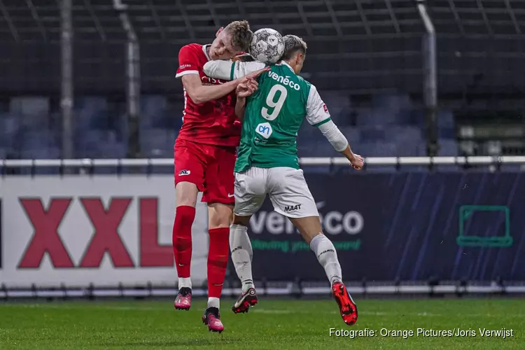 Gehavend Jong AZ nipt onderuit bij FC Dordrecht