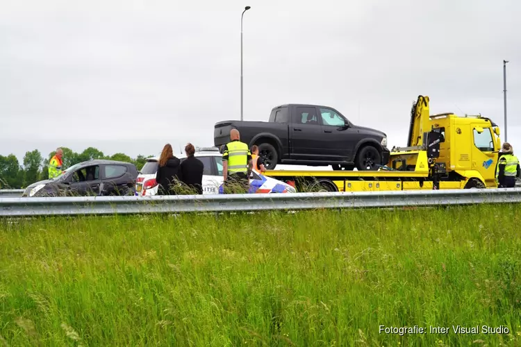 File door ongeval op A9 bij Heiloo