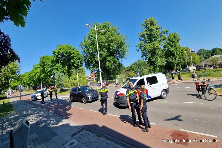 Voetganger geschept op Vondelstraat