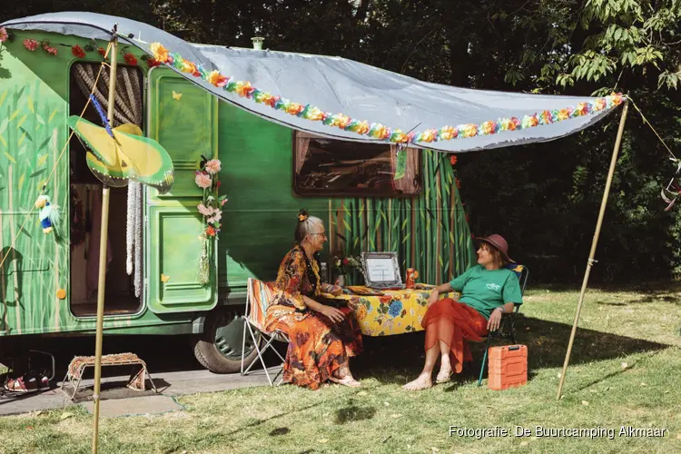 Alkmaarders kamperen deze zomer voor het eerst op eigen georganiseerde "Buurtcamping"