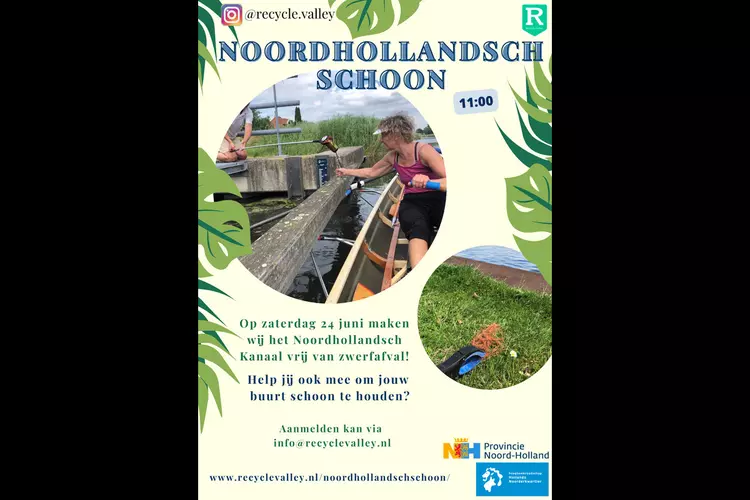 Schoonmaakactie Noordhollandsch Kanaal