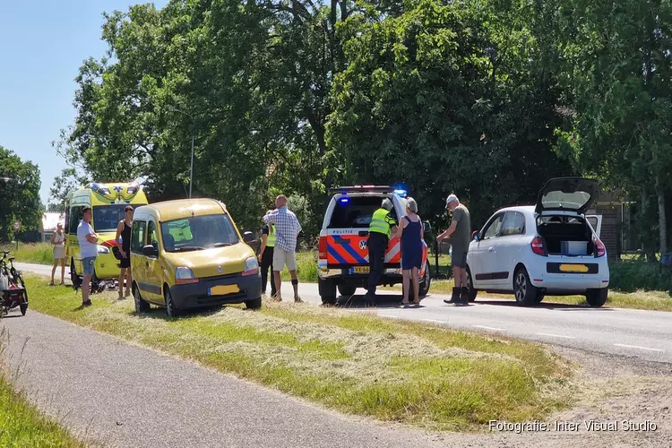 Fietser gewond na aanrijding met auto in Heiloo