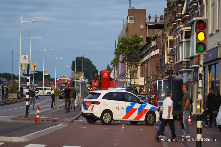 Brand in kapsalon in Alkmaar