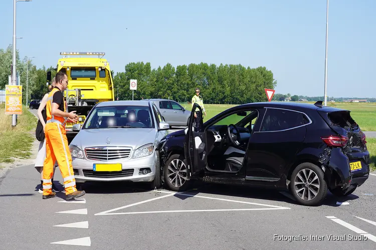 Automobiliste gewond op Kogendijk in Alkmaar