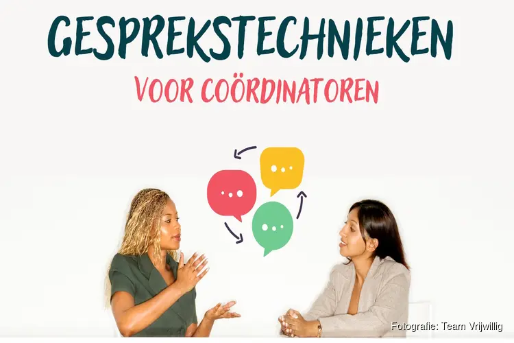 Vrijwilligerscoördinatoren opgelet! GRATIS training Gesprekstechnieken