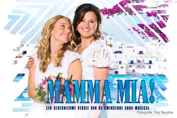 Gloednieuwe versie van MAMMA MIA De Vest met Brigitte Heitzer, René van Kooten en Sorya Gerrits en alle grote ABBA- hits