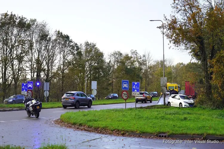 Taxi aangereden in Alkmaar